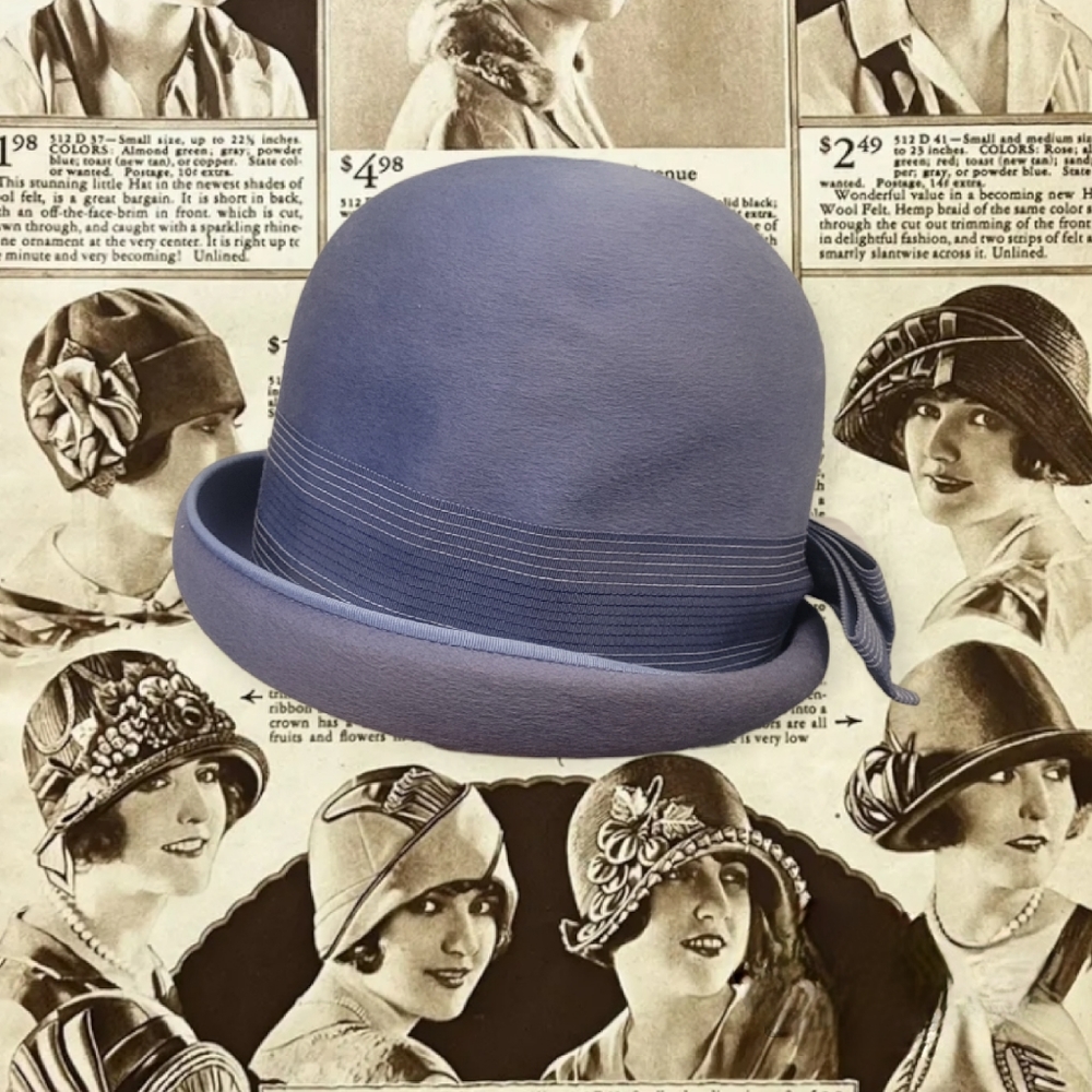 Vintage 60s Cloche Hat